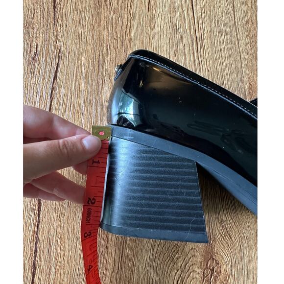 Marc Fisher Women's Black Block Heel Loafers Size 8.5 - Picture 6 of 9